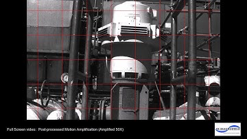 Motion Amplification - Resonance of a Vertical Service Water Pump