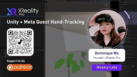 Skill Share: Unity + Meta Quest 3 Mixed-Reality Interactions