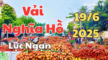 Chợ Vải ngã 3 Kép Nghĩa Hồ Lục Ngạn Bắc Giang 19 tháng 6, 2025