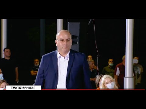 ,,ერთიანი ნაციონალური მოძრაობის“ თავმჯდომარემ,ნიკა მელიამ შიდა ქართლში მერობის კანდიდატები წარადგინა