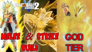 SonTj, Level 80 Super Saiyan 3 GOD TIER Melee & Strike Build! Dragon Ball Xenoverse 2
