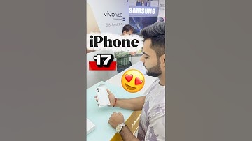 New iPhone 17🤩#shortvideo #youtube #ytshorts #zomato #viralvideo #tlb #foodtruck #iphone17