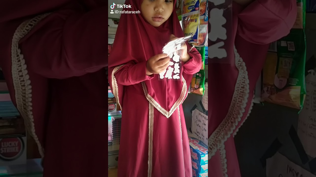 Lagi belajar  paket baju  Muslim  YouTube