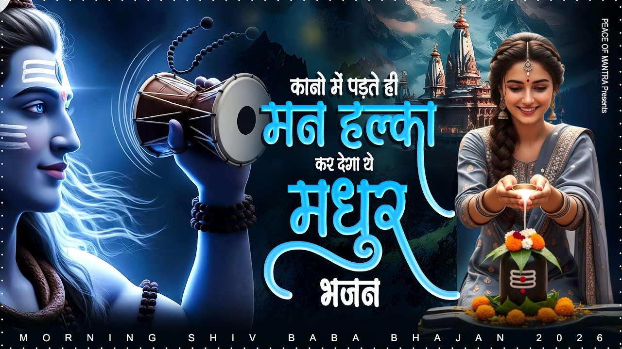 New Shiv Bhajan - 2026 शिव भजन - Mahadev Bhajan - Bhole Baba Bhakti Geet - Nonstop Shiv Bhajan