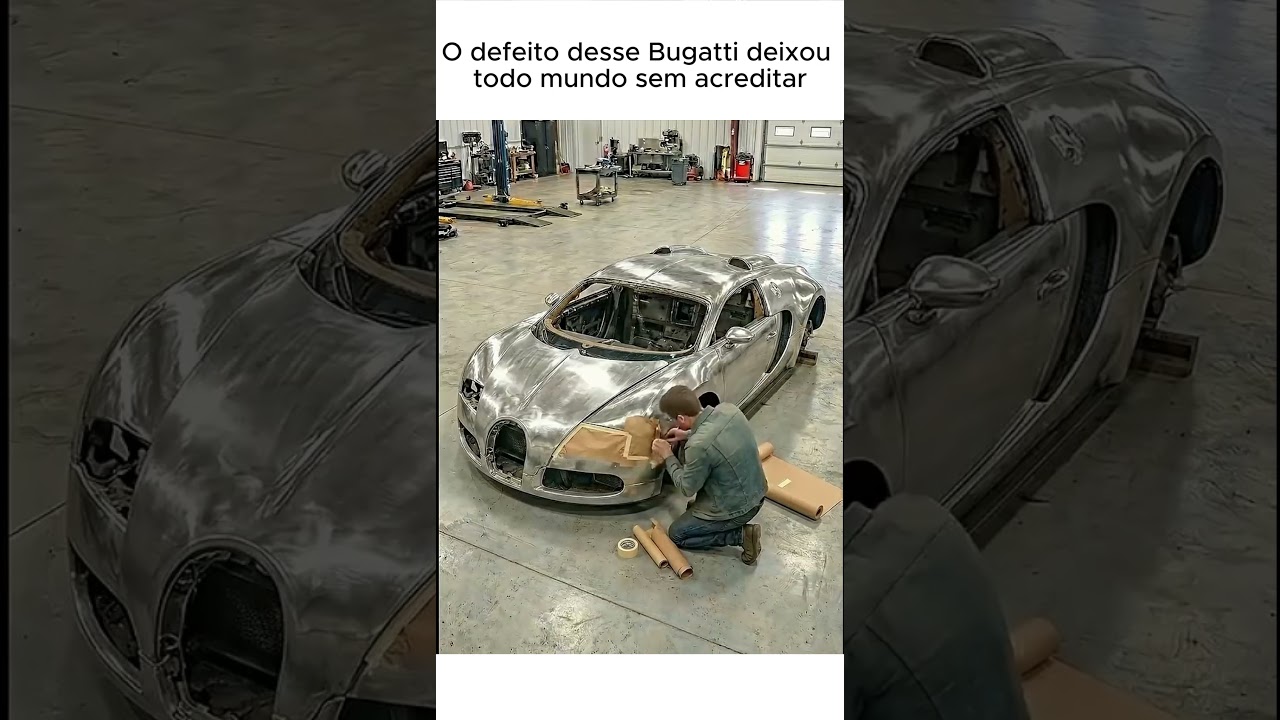 Ele tentou consertar um Bugatti que todos desistiram #diy #shorts  #youtubeshorts #viralshorts