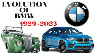 Evolution Of Bmw (1929~2023)