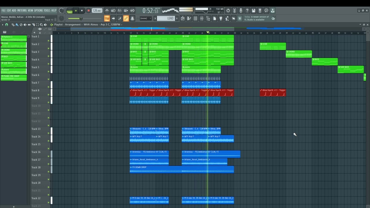 [5$ FLP] Manse, Meikle & Max Adrian feat. Elle Vee - A Little Bit (REMAKE)