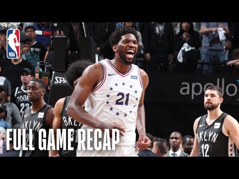 76ERS Vs NETS Fantastic Thrilling Ending In Brooklyn Game 4