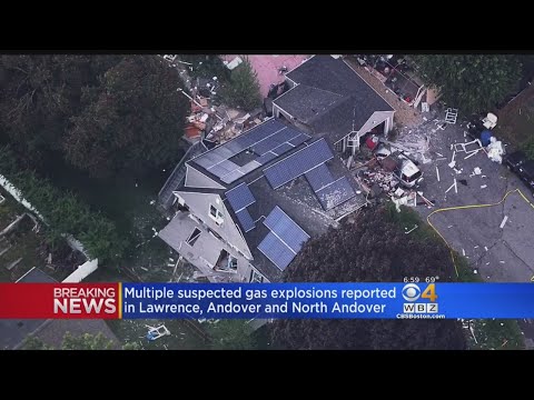 Lawrence Home Blown Apart By Suspected Gas Explosion