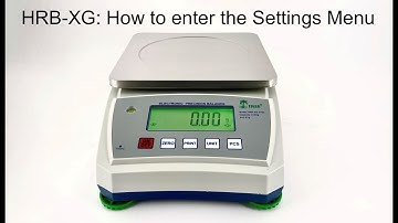 HRB XG Settings Menu