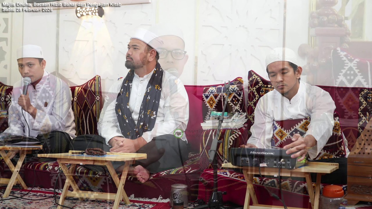 Majlis Dhuha, Bacaan Hizib Bahar dan Pengajian Kitab Sabtu 28 Februari 2026