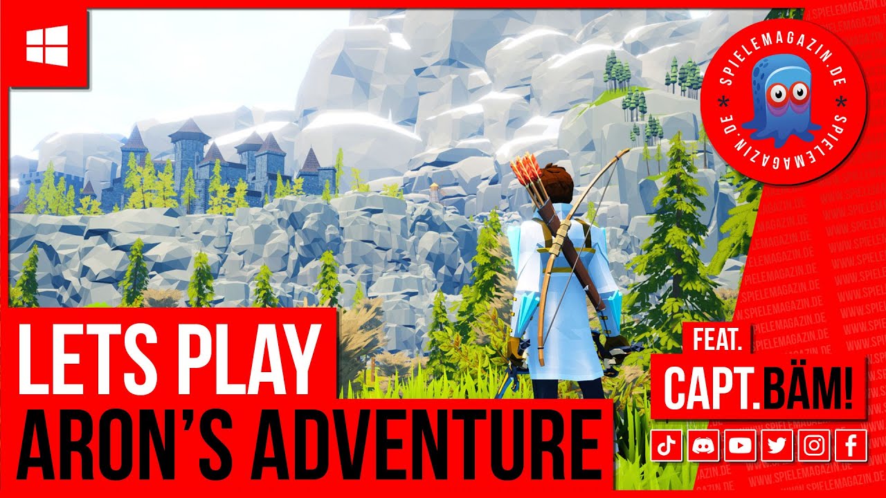 Aron's Adventure Deutsch | Lets Play Arons Adventure Gameplay Deutsch