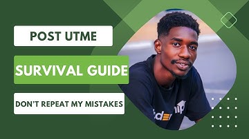 How I Finally Passed Post UTME After 6 Tries: Essential Tips