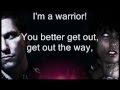 Warrior - J.O.B ft. Anjulie (LYRICS) with MadV & 12th Planet