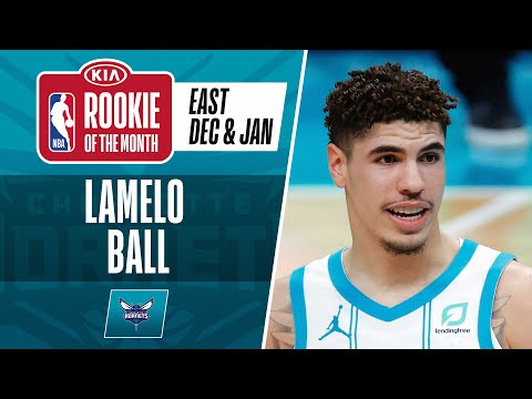 LaMelo Ball Takes Home #KiaROTM Honors For December &amp; January | Eastern Conference