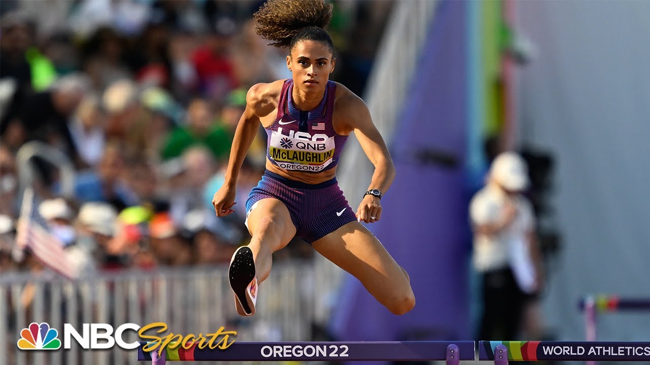 USA's Sydney McLaughlin, fresh off a world record, makes quick work of