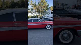 Screen used Christine hero car #johncarpenter #moviecars #movieprop #celebrationflorida #plymouth