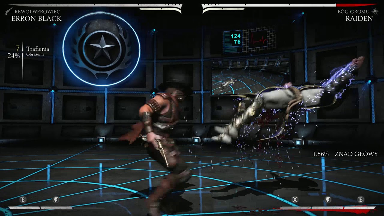 MKX: Erron Black (Gunslinger) Combos