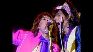 Video thumbnail of "Rolling Stones Honky Tonk Women, Gimme Shelter LA Forum Live 1975 Part 1"