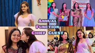 School Annual Function Me Bindass Kavya is Chief Guest 🥹Proud Day of Life For Mummy Papa