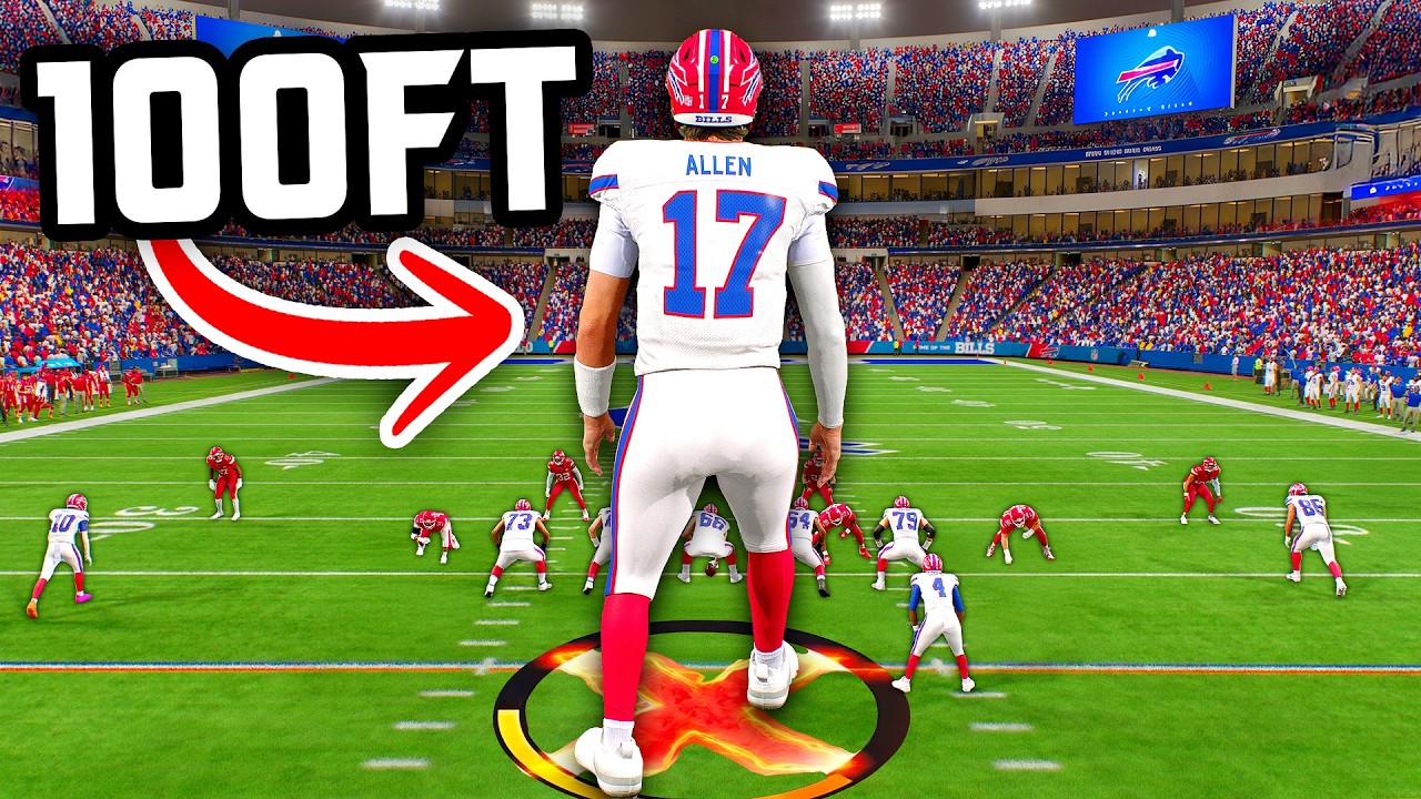 I Modded Josh Allen to be 100FT Tall!