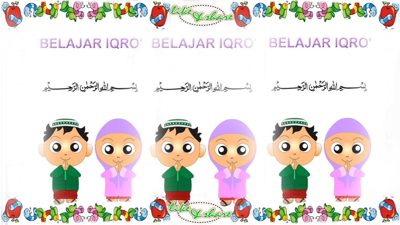 Part#1-10 Learn to read Quran more easier, study anywhere and anytime using Iqra method