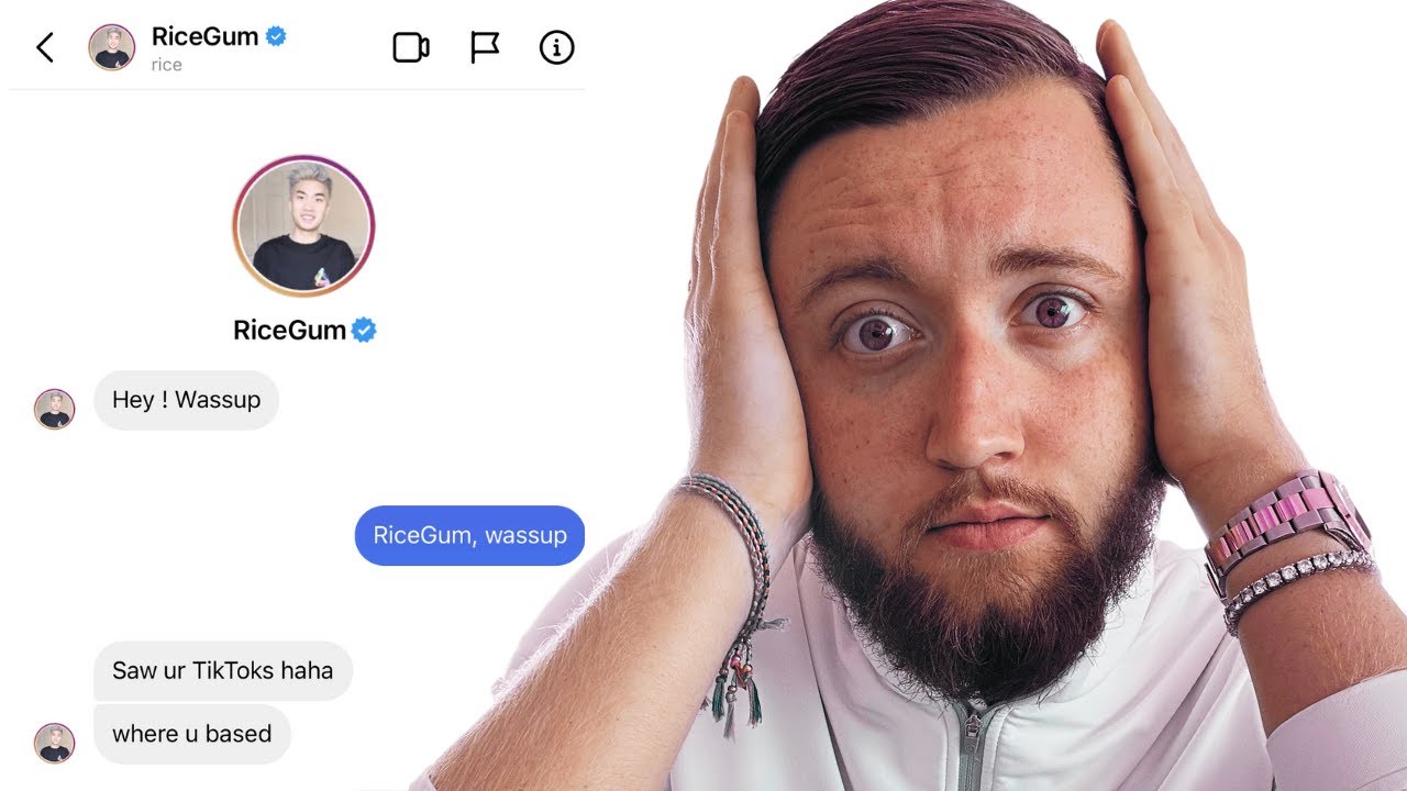 Why RiceGum Reached Out To Me... YouTube