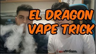 COMO HACER EL DRAGON || VAPE TRICK