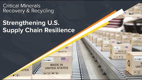 Critical Minerals Recovery & Recycling (Initiative)