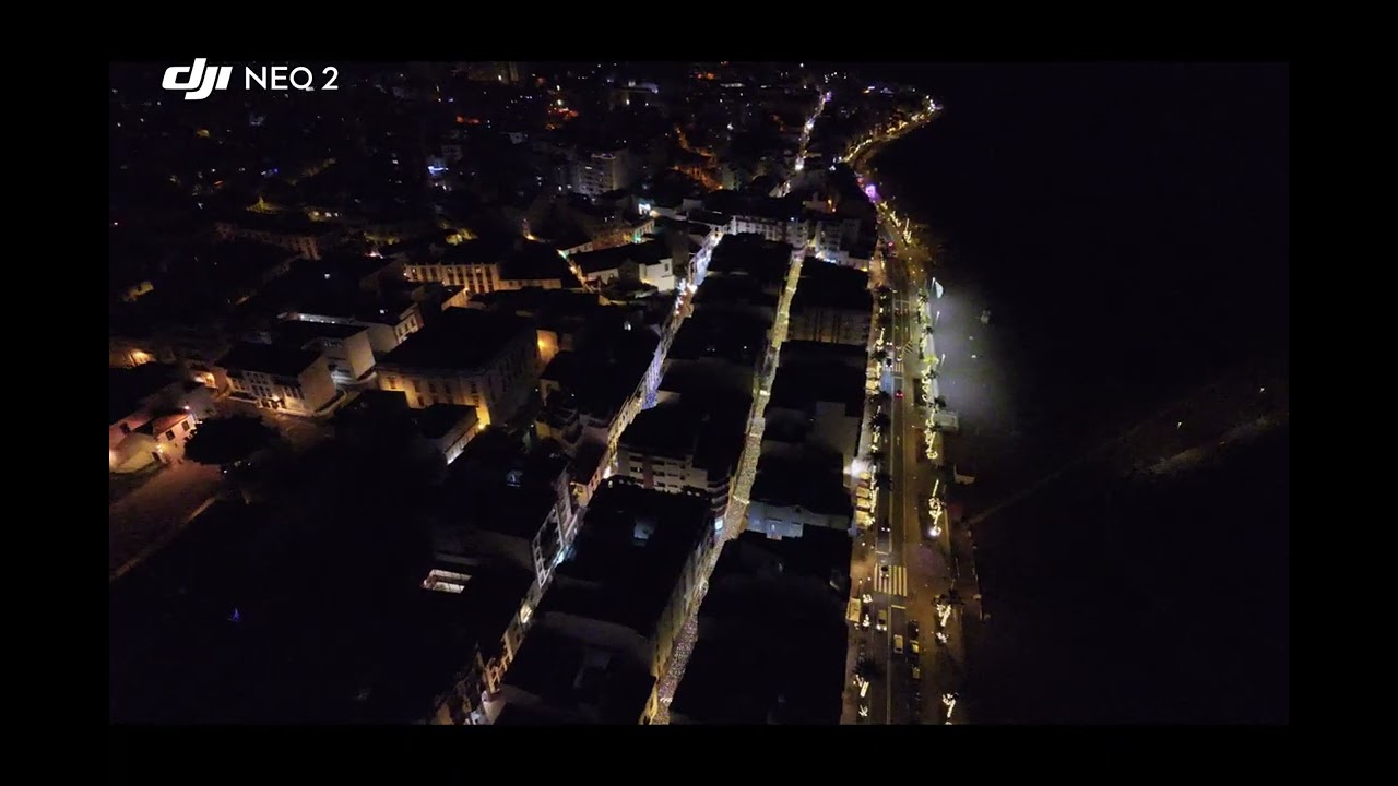 Vuelo nocturno S/C de la Palma DJI neo2 #djineo #drones #cruiseship #travel #turismo 