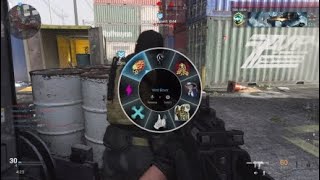 MW spray with finishing maneuver
