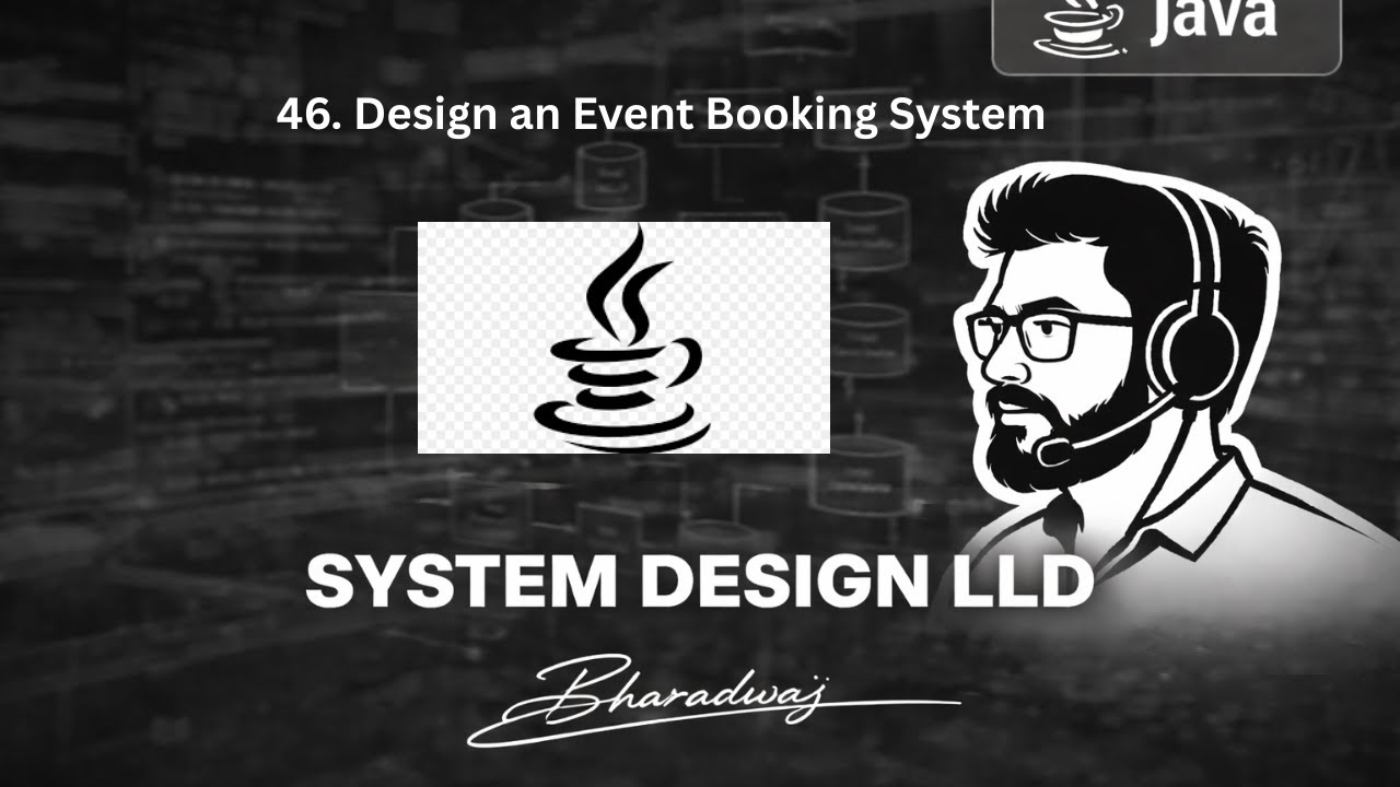 46. Design an Event Booking System : Java - YouTube