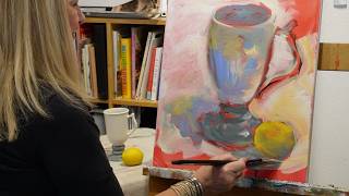 In a Painting Funk? inspiration from Jane Slivka, Acrylic Artist