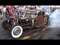 WILD Burnouts On The STREET - Shapiro Steelfest