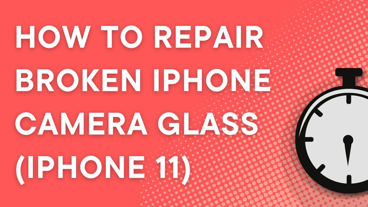 How to repair broken iPhone camera glass (iPhone 11) (2022) YouTube