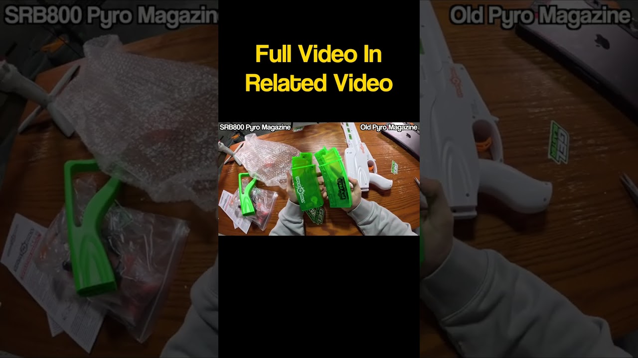 Совершенно новый журнал SplatRBall SRB800 