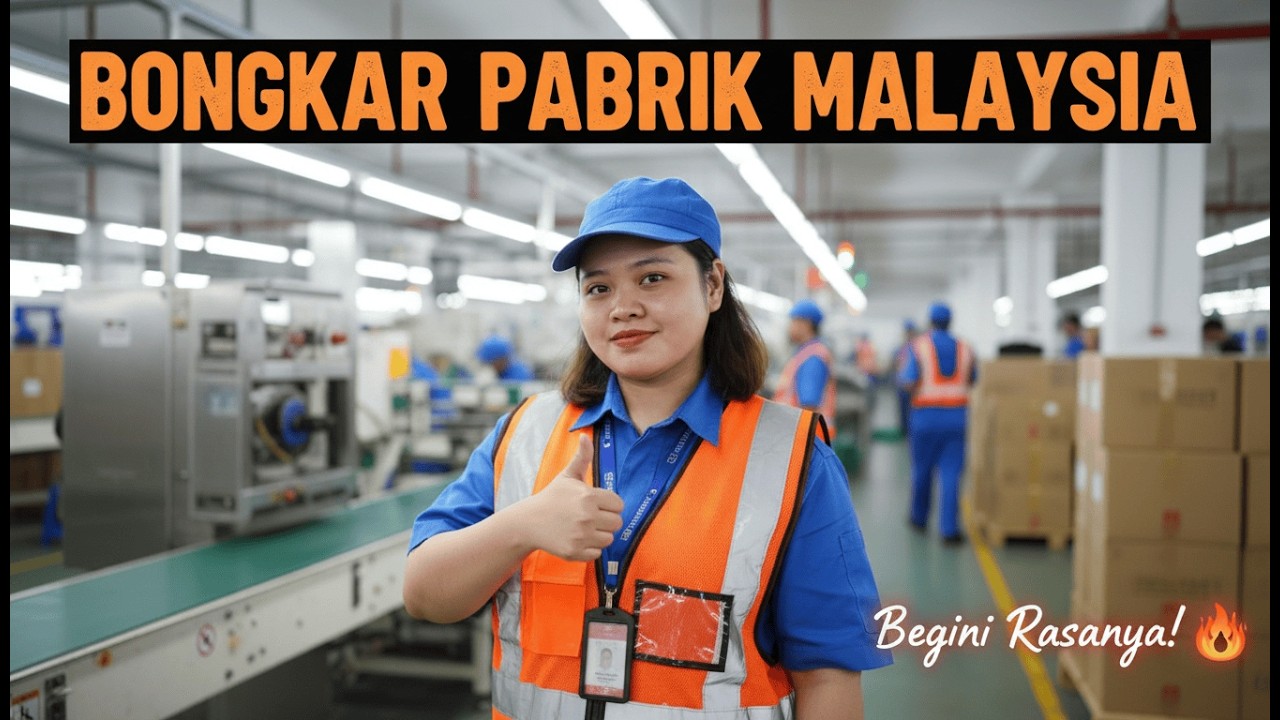 BEGINILAH SUASANANYA! 🏭 Realita Kerja di Kilang Malaysia Ala Anak Rantau