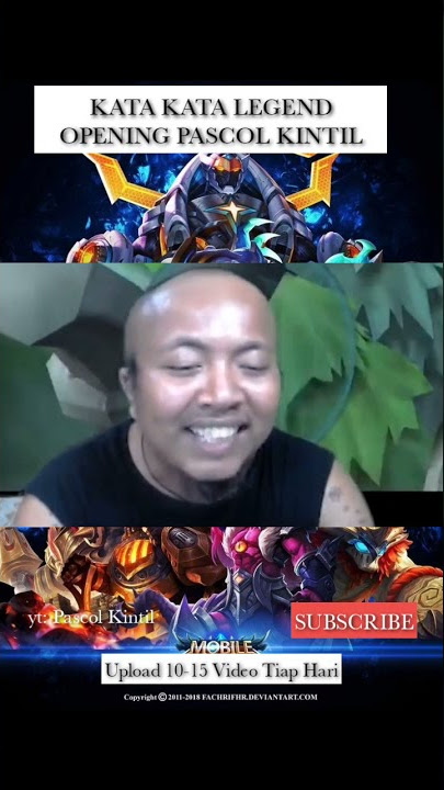 KATAKATA LEGEND OPENING PASCOL KINTIL 😆😆😆#mobilelegends #shorts #pascol