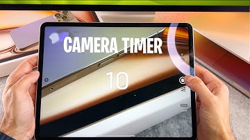 How To Set Camera Timer On iPad Air M2 - 2024 version