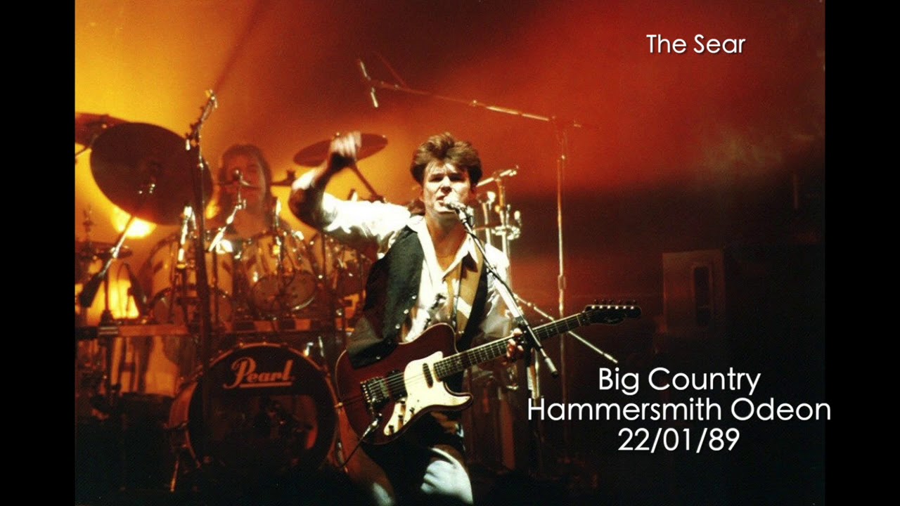 Big Country - Hammersmith Odeon - 22/01/89 (As broadcast by the