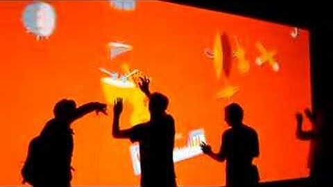 Multi Touch Music Wall