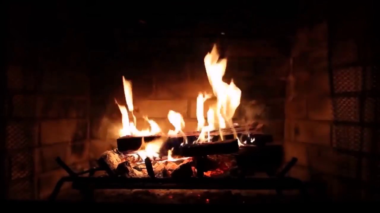 Fireplace with Popular Christmas Classics YouTube