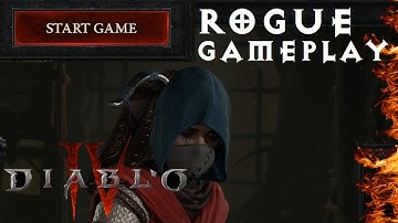 Diablo 4 - Rogue Gameplay - Act 1 Speedrun - Server Slam - No commentary - No Renown - No glitches