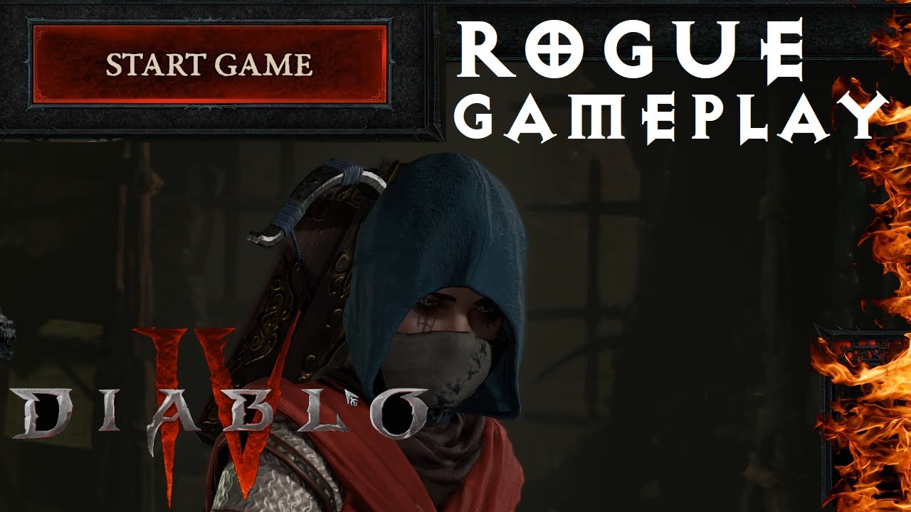 Diablo 4 - Rogue Gameplay - Act 1 Speedrun - Server Slam - No ...