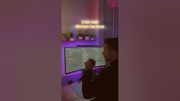 3 CSS Tools Will Save You Hours! #css #csstricks #csstutorial #frontend #developer