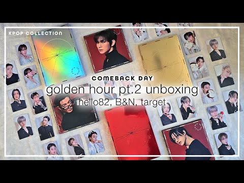 ATEEZ Golden Hour: Part.2 Comeback Day Unboxing | Hello82