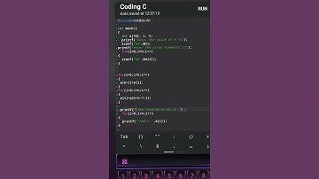 reverse array elements in c programing #coding #computertech98