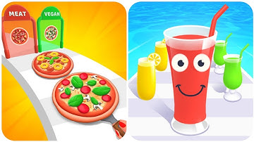 Juice Run 3D Vs Want Pizza   New Levels Big New Update Max Walkthrough Android iOS Gameplay