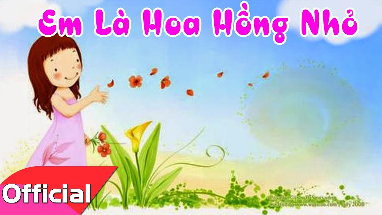 Karaoke HD] Em Là Hoa Hồng Nhỏ - Nhạc Thiếu Nhi - YouTube