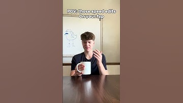 POV: those speed edits😂